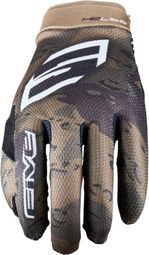 Lange Handschuhe Five Gloves XR-Lite Camouflage Khaki