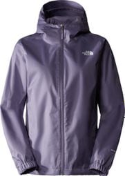 Chaqueta impermeable The North Face Quest para mujer, color morado