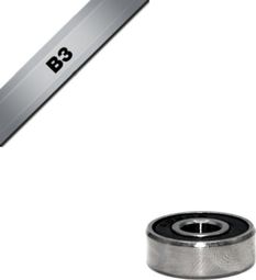 Roulement B3 - BLACKBEARING - 606-2rs