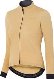 Spiuk Profit Cold&Rain Women's Long Sleeve Jersey Beige