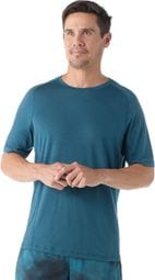 T-Shirt Manches Courtes SmartWool Active Ultralite Bleu Homme