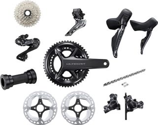 Shimano Ultegra Di2 R8170 2x12V Groupset | 50-34T | 11-30T | PF86.5 (With Electric Part)