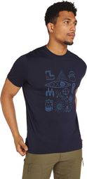 Icebreaker 150 Tech Lite Camp Blue Technical T-Shirt