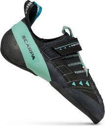 Chausson d'Escalade Femme Scarpa Instinct VS Noir/Bleu