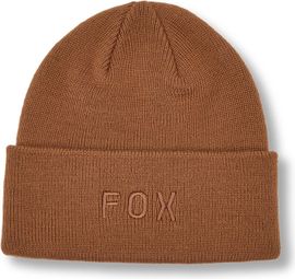 Fox Wordmark Women's Beanie Brown