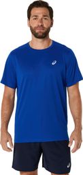 Asics Core Kurzarm Trikot Blau Herren