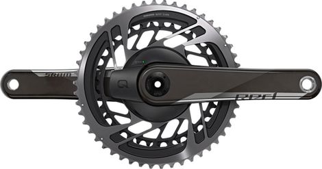 Pédalier Quarq Capteur de Puissance Sram Red D1 DUB 50-37 Dents 2x12V (sans boitier) Noir
