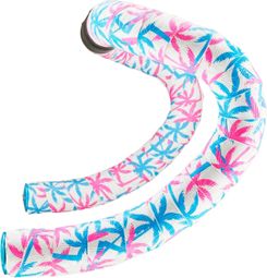 Ruban de Cintre Supacaz Super Sticky Kush Limited Bleu Miami avec Bouchons