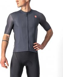 Maillot Manches Courtes Castelli Endurance Elite Gris