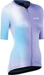 Northwave Blade Women's Short Sleeve Jersey Purple / Blue