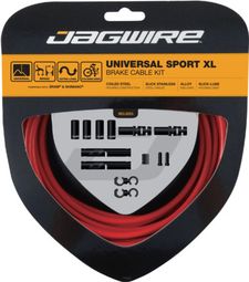 Jagwire Universal Sport Brake XL Kit Rojo