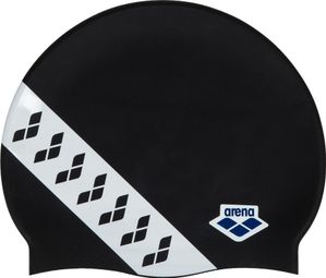 Cappellino da bagno Arena Icons Team Stripe Nero