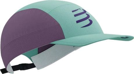 Compressport 5 Panel Light Cap Blassblau / Hellviolett