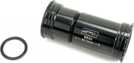 Boitier de Pédalier SD BB86 Ceramique Threaded Lock 24mm Noir