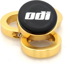 Odi Lock-On Ringe Aluminium Gold