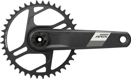 Pédalier Sram Apex 1 DUB Wide 40 Dents 1x12V Noir (Sans Boitier)