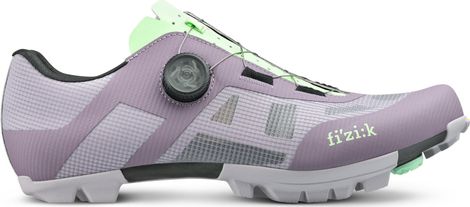 Fizik Proxy Mountain Bike Shoes - Purple/Green