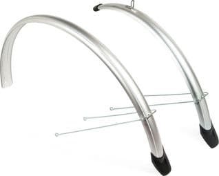 EuroFender Mudguards 20  58 mm argent avec une tige