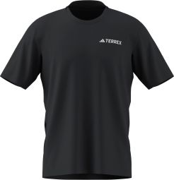 adidas Terrex Xperior Jersey met korte mouwen Zwart Heren