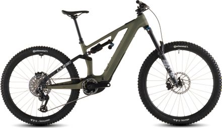 VTT Électrique Tout-Suspendu Cube AMS Hybrid 177 C:62 TM 600X Sram 12V 600 Wh Bosch 120 Nm 29''/27.5'' Vert Reed Matrix 2026
