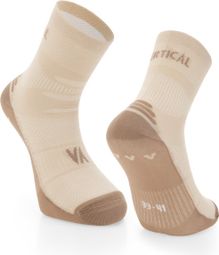 Chaussettes Vertical Mountain Mid Double-Layer Marron