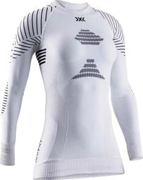 X-Bionic Invent FX Langarm Trikot Damen Weiß/Hellgrau