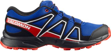 Salomon Speedcross Trailschoenen Blauw/Rood Kinderen
