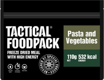 Ration lyophilisée Pâtes et Légumes 532 kcal Tactical Foodpack - Autre / Légumes