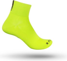 GripGrab Lightweight SL Short Sock Yellow Hi-Vis