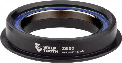 Juego de dirección ZS de Wolf Tooth Performance - Juego de dirección inferior Zero Stack 1-1/2'' ZS56/40 Negro