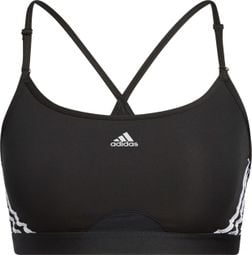 Sujetador Adidas Aeroready Mujer Negro/Blanco