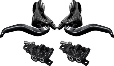 Magura MT5 Pair of disc brake (without disc) Black
