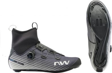 Chaussures Route Northwave Celsius R Arctic Gtx Gris/Reflective — vue 2