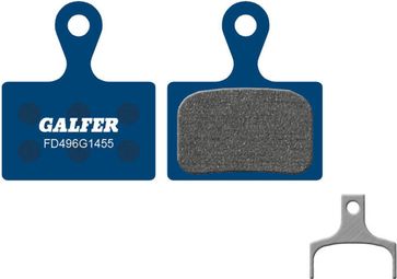 Galfer FD496 G1455 Road Semi-Metallic Brake Pads for Shimano Tiagra / 105 / Ultegra / Dura-Ace / GRX / Metrea / XTR / RS305-405-505-805 Disc Brakes