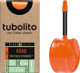 Chambre à Air Tubolito Tubo-Road 700 mm Presta 42 mm (Valve Noire)
