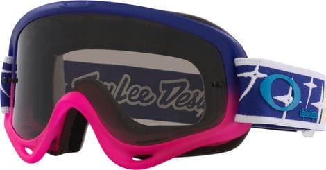 Oakley O-Frame MX x Troy Lee Designs Speed Stars Goggle / Dark Grey Lens / Ref : OO7029-87