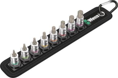 Wera - Set d'Embouts Hexagonaux Belt A 2 Zyklop avec Fonction de Maintien