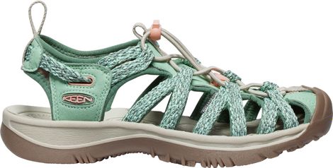Women's Keen Whisper Grey/Green hiking sandals 