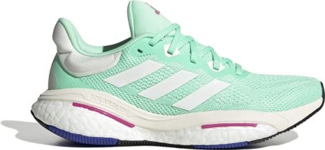 adidas Running Solar Glide 6 Green Pink Women's Shoes