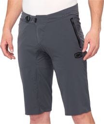 Pantaloncini 100% grigio celio
