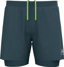 Odlo Zeroweight 12 cm Grey 2-in-1 shorts
