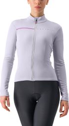 Maillot Castelli Sinergia 2 de manga larga para mujer Morado