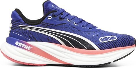 Puma Magnify Nitro Tech 2 Running-Schuhe Blau/Pink Herren