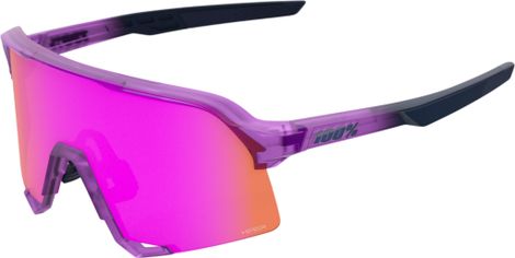 100% S3 Toyoko HiPER Vital Pink Mirror Lens Sunglasses with Bonus Clear Lens