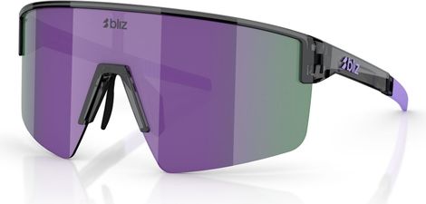 Unisex-Brille Bliz P004 M Schwarz Kristall/Purpur