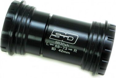 Boitier de Pédalier SD BB30 Threaded Lock 30mm Noir