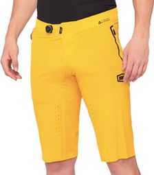 100% Celium Mustard Yellow Shorts
