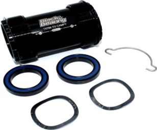 Boîtier de Pédalier Black Bearing T47I pour Campagnolo (25mm) Roulements Acier