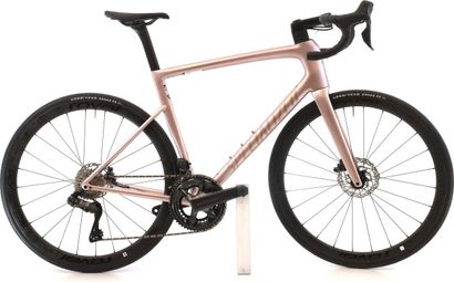 Produit reconditionné · Specialized Tarmac SL8 Expert Di2 12V · Rose / Vélo de route | Très bon état