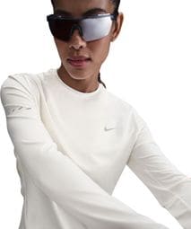 Maillot manches longues Nike Swift Beige Femme